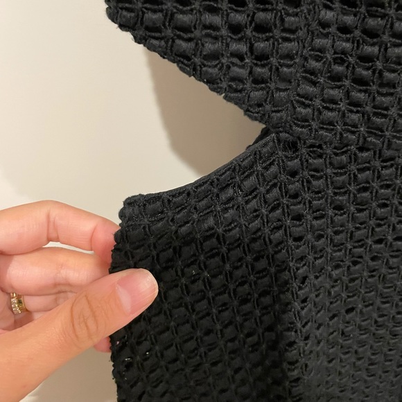 Club Monaco Cut Out Little Black Dress Sz 0 - Picture 3 of 9